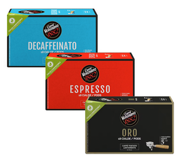 Pack découverte 54 dosettes ESE - CAFFE VERGNANO