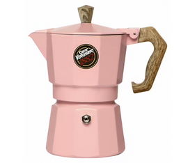 Caffè Vergnano - Pink Moka Pot Women in Coffee