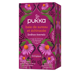 Elderberry & Echinacea Herbal Tea - PUKKA