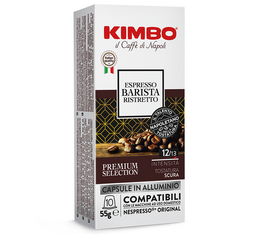 10 capsules compatibles Nespresso® Espresso barista ristretto - KIMBO