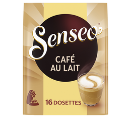 16 dosettes souples - Café au lait - SENSEO