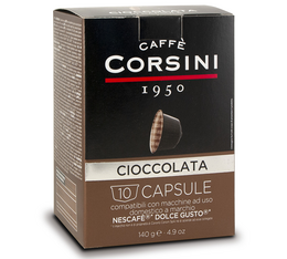 chocolat chaud caffe corsini dolce gusto