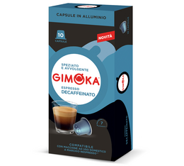 capsules nespresso decafeine gimoka