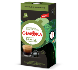 capsules nespresso brasile arabica gimoka