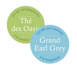 Pack Thé vert à la menthe thé des Oasis et Thé noir Grand Earl Grey Vrac 2 x 100g - COMPTOIR FRANÇAIS DU THÉ