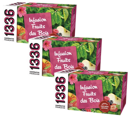 Pack Infusion Fruits des Bois - 3 x 20 sachets - 1336 (SCOP TI)