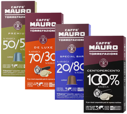 gamme de capsules de caffe mauro