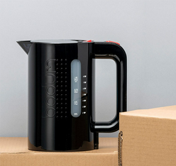 bouilloire electrique bodum bistro noire 1l