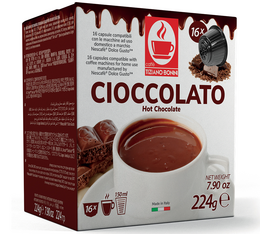 16 Capsules Dolce Gusto® chocolat compatibles  - CAFFE BONINI