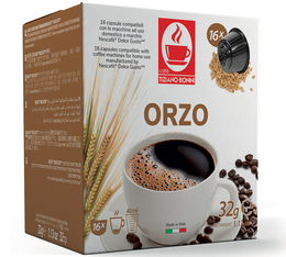 16 Capsules Nescafe® Dolce Gusto® compatibles Orge - CAFFE BONINI