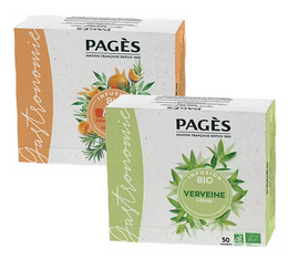 infusions bio pages sachets individuels