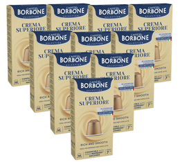 Caffè Borbone Crema Superior Capsules Compatible with Nespresso® x 100 