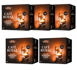 80 Capsules Nescafe® Dolce Gusto® compatibles  Espresso Forte - CAFE ROYAL