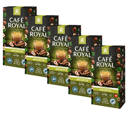 Pack 50 capsules Noisette - compatibles Nespresso® - CAFE ROYAL