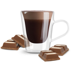 chocolat chaud miniciok caffe borbone