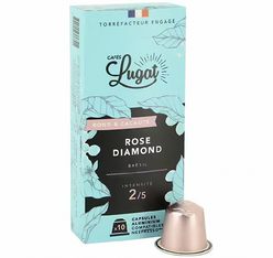 capsules cafes lugat rose diamond