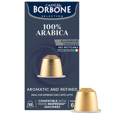 packaging capsule arabica caffe borbone