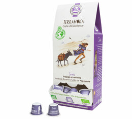 60 Capsules Ines Bio biodégradables - Nespresso compatible - TERRAMOKA