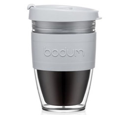 Mug à emporter double paroi, avec couvercle à vis, 0.25 l, plastique - JOYCUP - Shadow - Bodum