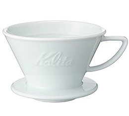 Ceramic 4-cup Kalita Wave Hasami Dripper 185