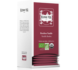 Infusion Rooibos vanille Bio - 6 x 25 sachets crystal - Kusmi Tea