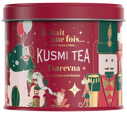 Kusmi Tea Organic Tsarevna Black Tea - 120g Loose Tea Tin