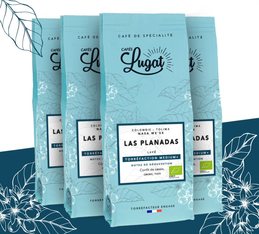 Cafés Lugat - Organic Coffee Beans Las Panadas from Colombia  - 1kg