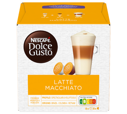 16 capsules Latte Machiato Dolce Gusto NESCAFE 