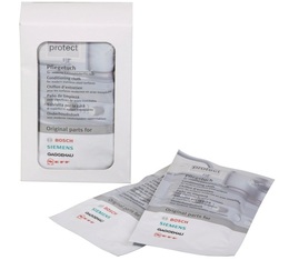 Cleaning wipes for stainless steel x5 - Bosch