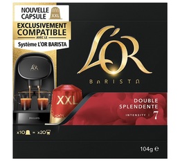 L'Or Barista Double Splendente x 10 XXL coffee pods
