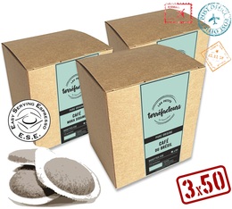 Pure-Origin selection pack - 150 ESE coffee pods - Les Petits Torréfacteurs
