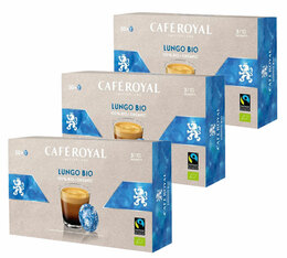 150 Dosettes compatibles Nespresso® pro Espresso Lungo Bio - CAFE ROYAL Office Pads
