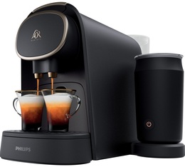 Nespresso Philips L'Or Barista Premium LM8018/90 + Mousseur à lait et Offre MaxiCoffee