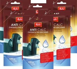 Melitta Anti Calc liquid descaler for capsule & pad machines - 6 doses