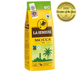 1kg - Café en grains La Semeuse - Mocca Bio 
