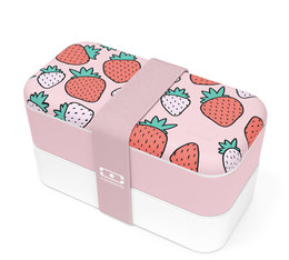 Monbento Original lunchbox - Strawberry - Graphic edition