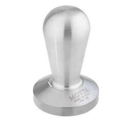 Metallurgica Motta Aluminum Coffee Tamper With Stainless Steel Flat Base - 58mm