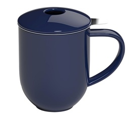 Mug-  avec infuseur et couvercle 300ml Denim - LOVERAMICS 