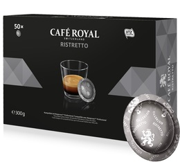 50 Capsules compatibles Nespresso® pro Ristretto - CAFE ROYAL Office Pads