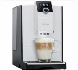 Machine auto - Café Romatica 796 Blanc/ Chrome - NIVONA - Très bon état