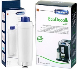 Delonghi kit: water filter cartridge +EcoDecalk descaler
