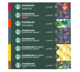 pack economique capsules nespresso compatibles starbucks en gros