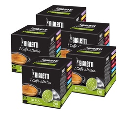 Bialetti Mokespresso Capsules Italian Decaf x 80 coffee pods