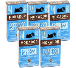 50 capsules Decaffeinato - Nespresso® compatible - MOKADOR CASTELLARI
