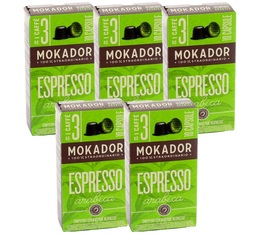 50 capsules Arabica - compatible Nespresso® - MOKADOR CASTELLARI