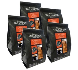 50 capsules saveur Caramel - Nespresso® compatible - MAISON TAILLEFER