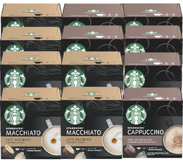 Pack découverte 144 capsules Starbucks Dolce Gusto® compatibles