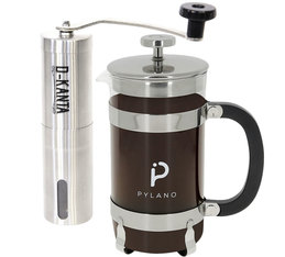 Special French Press Pack - Pylano Cali French Press 1L + D-Kanta Manual Coffee Grinder