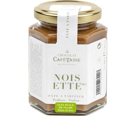 Pâte à tartiner Praline/Noisette Sans huile de palme 200g - Café Tasse