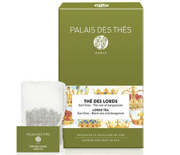 Palais des Thés Thé des Lords Flavoured Black Tea - 20 chiffon tea bags